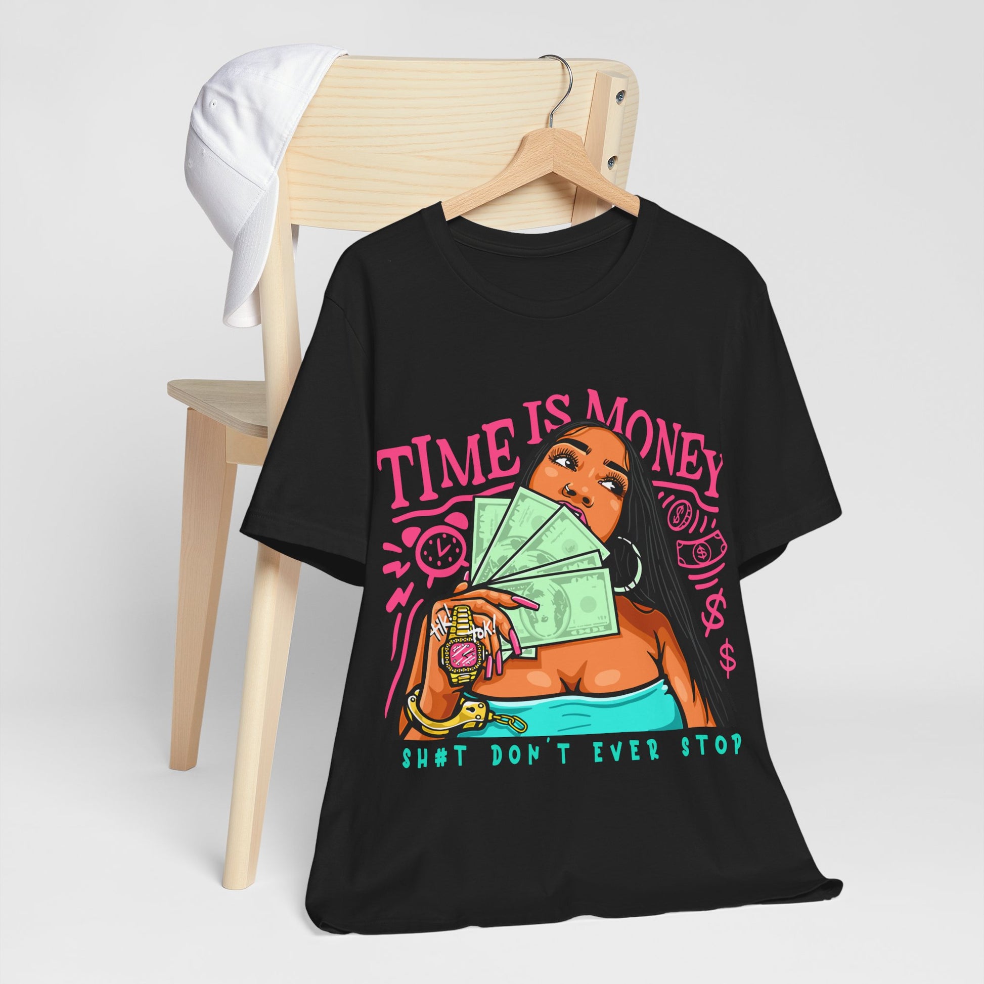 TIME IS MONEY PREMIUM Unisex Jersey Short Sleeve Tee