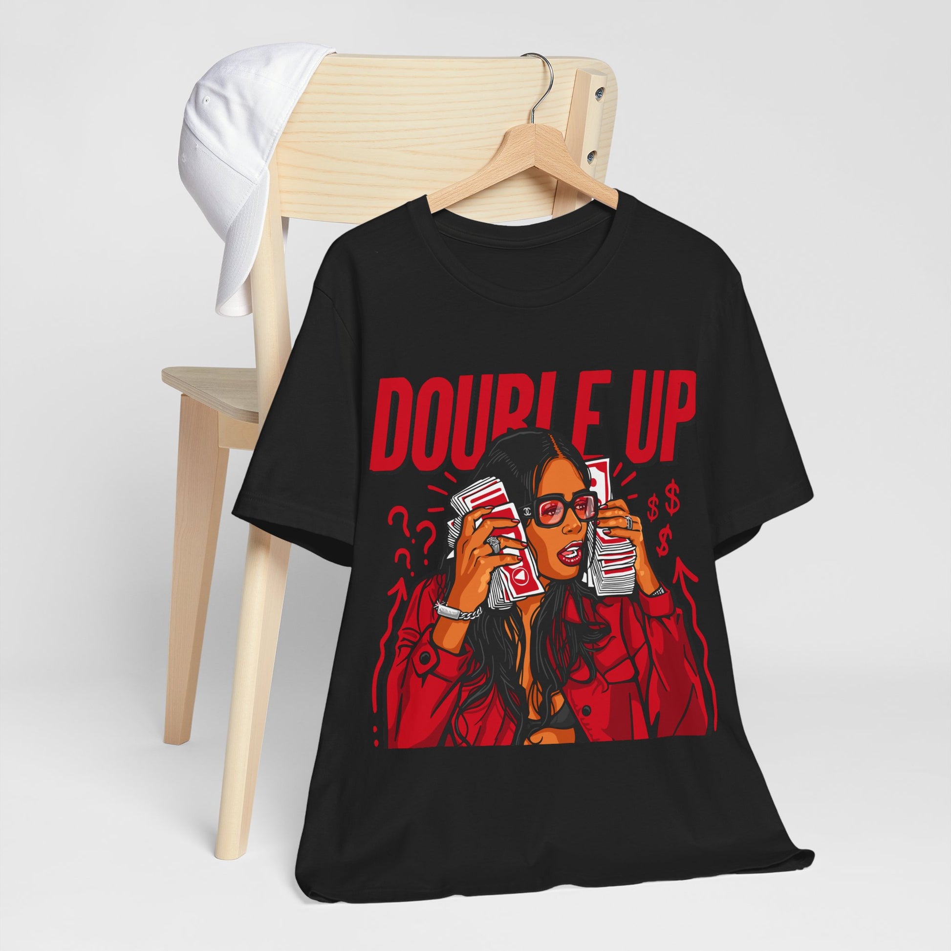 DOUBLE UP PREMIUM Unisex Jersey Short Sleeve Tee