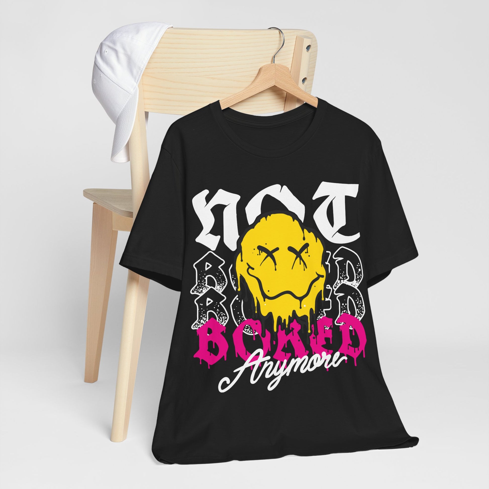 NOT BORED ANYMORE PREMIUM Unisex Jersey Short Sleeve Tee