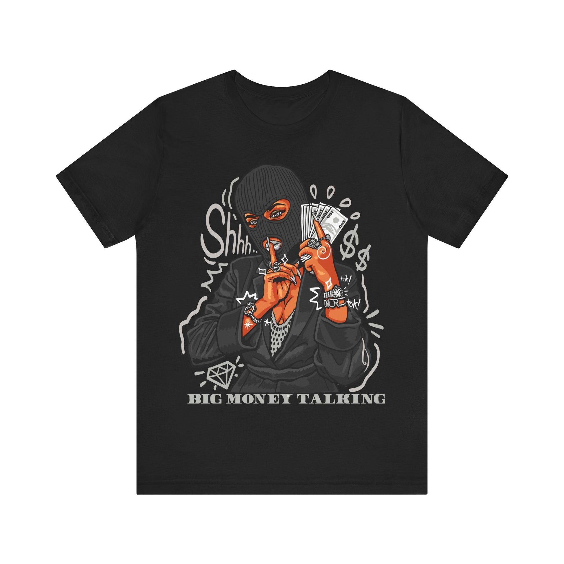 BIG MONEY TALKING PREMIUM Unisex Jersey Short Sleeve Tee