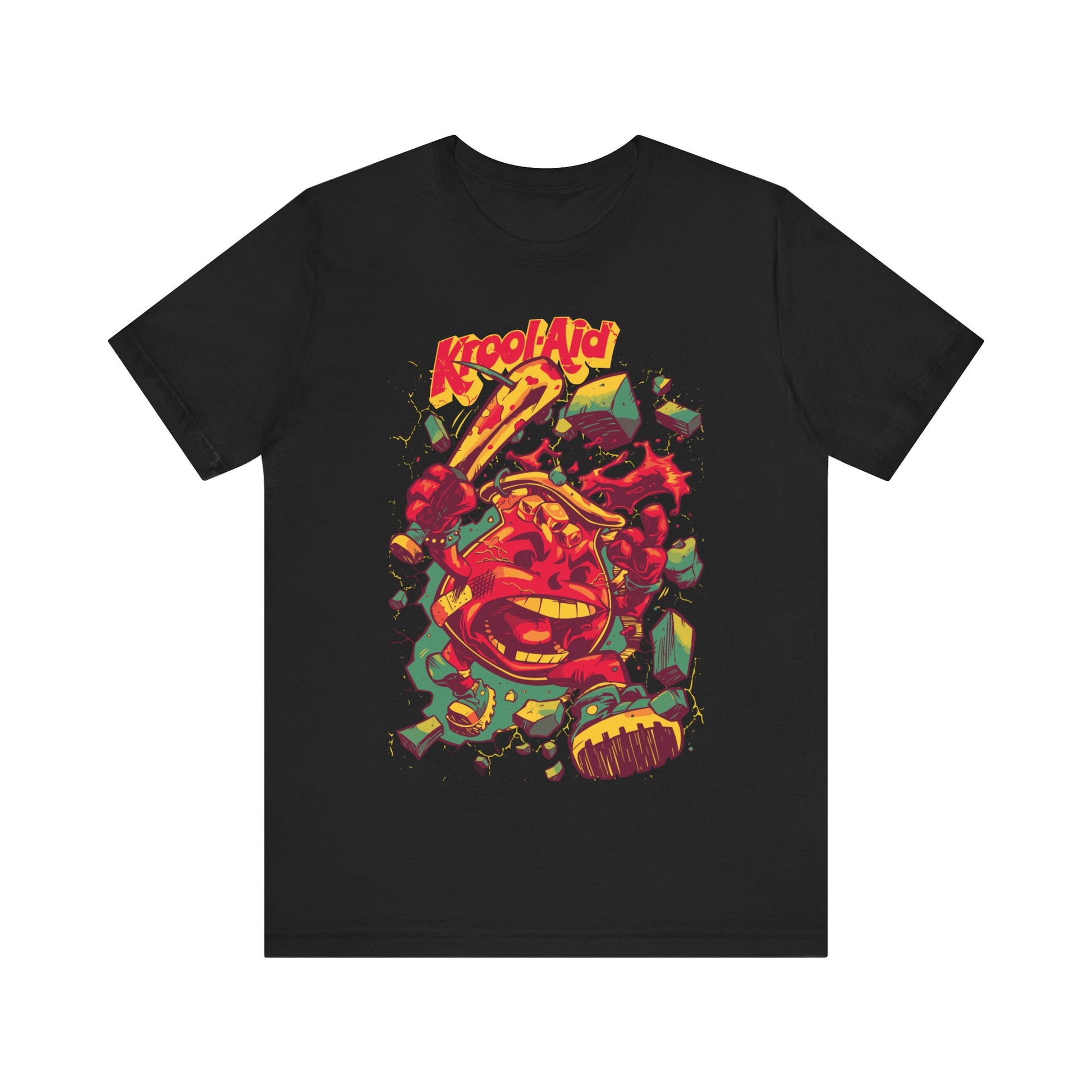 KOOL AID MAN ANGRY PREMIUM Unisex Jersey Short Sleeve Tee