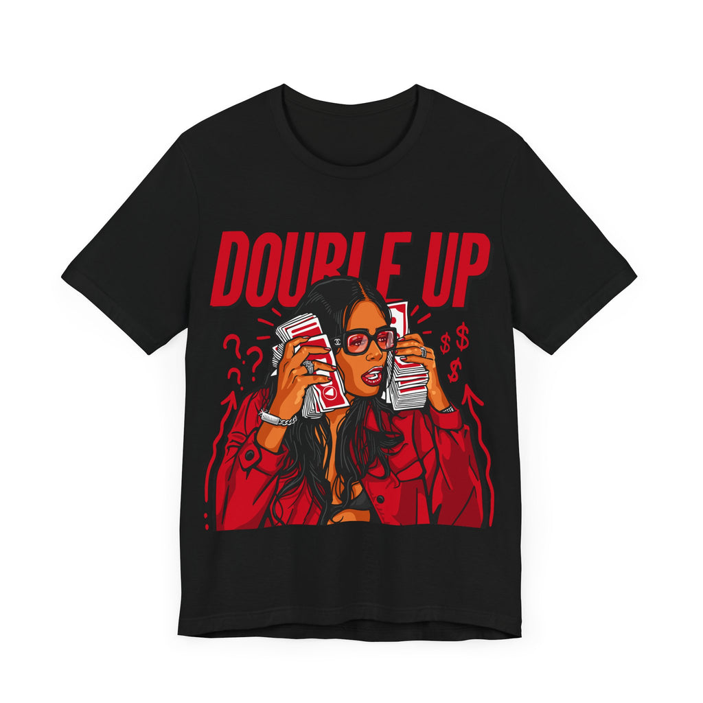 DOUBLE UP PREMIUM Unisex Jersey Short Sleeve Tee