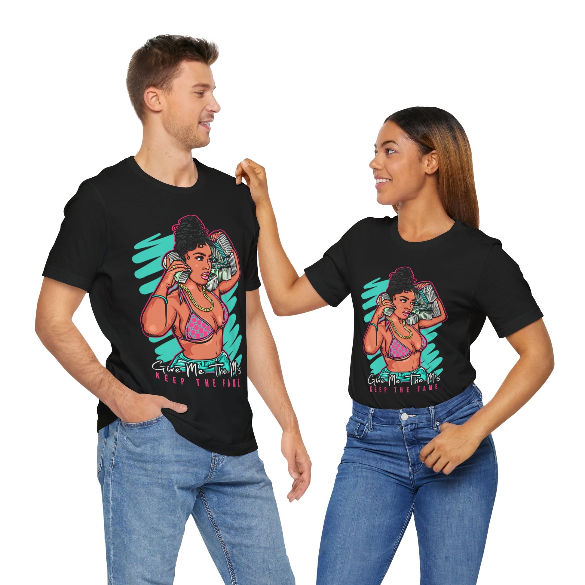 KEEP THE FAME PREMIUM Unisex Jersey Short Sleeve Tee