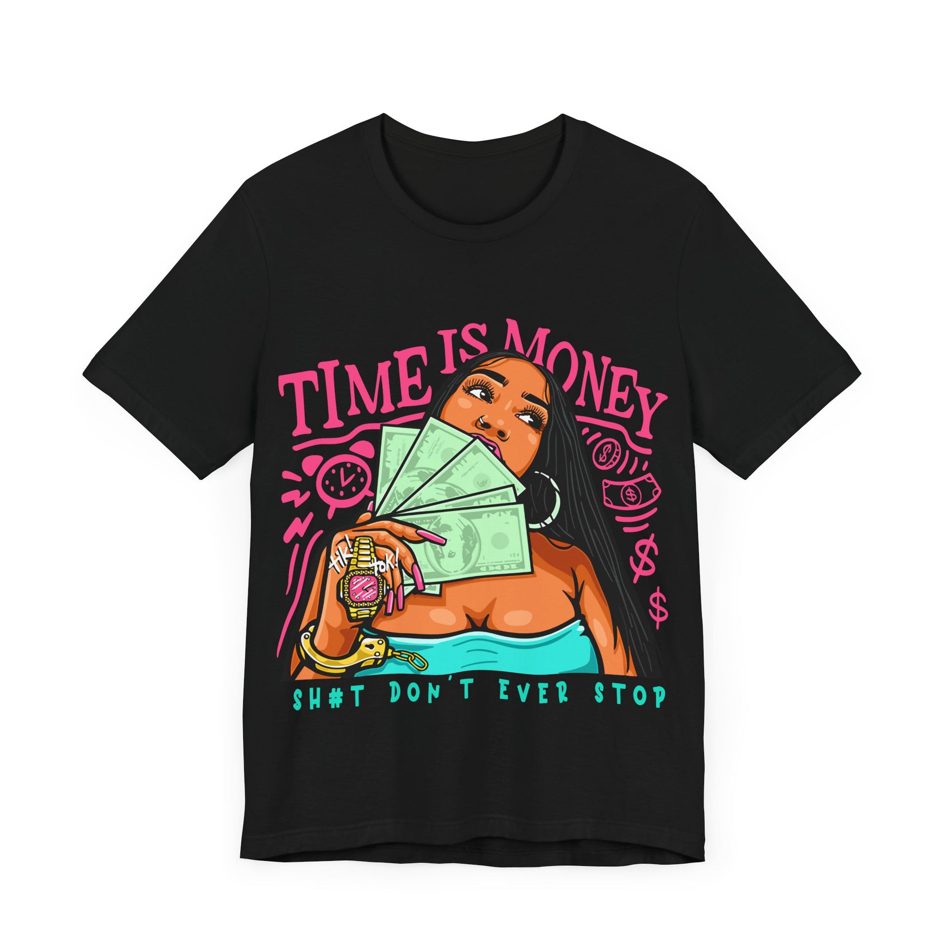 TIME IS MONEY PREMIUM Unisex Jersey Short Sleeve Tee