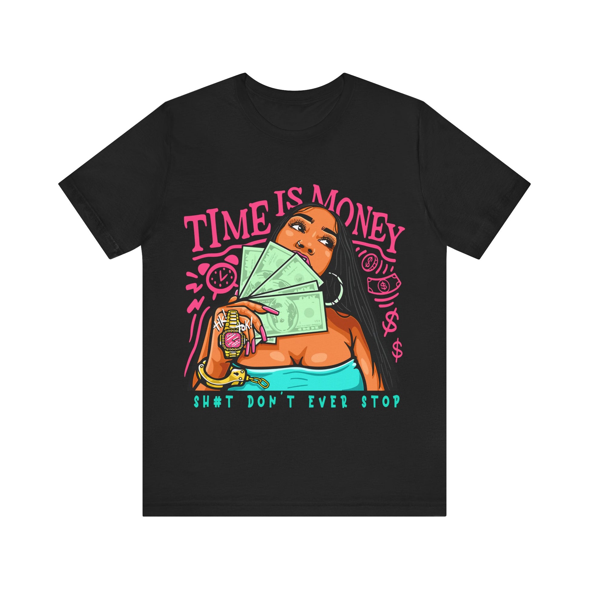 TIME IS MONEY PREMIUM Unisex Jersey Short Sleeve Tee